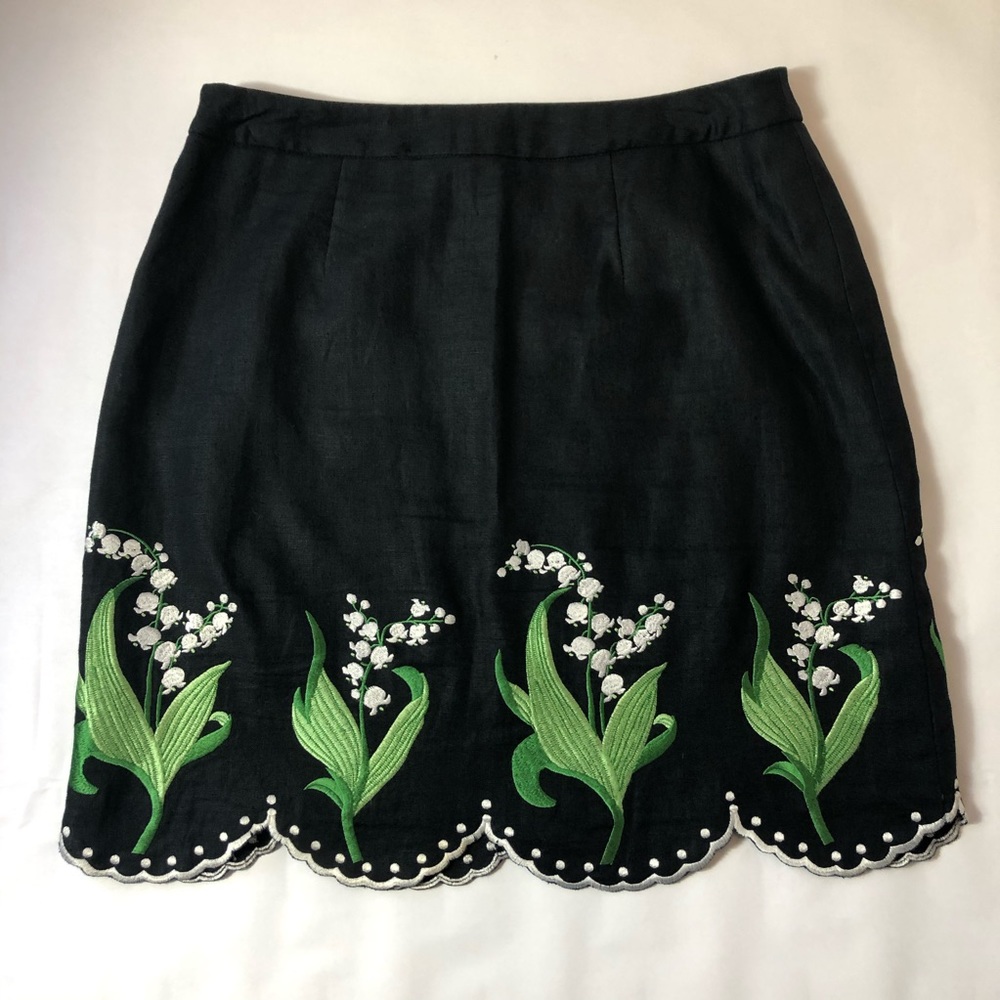 Etcetera Linen Skirt